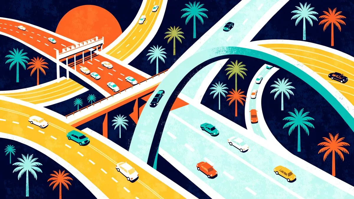 На Florida’s Turnpike у The Villages сузили движение до одной полосы